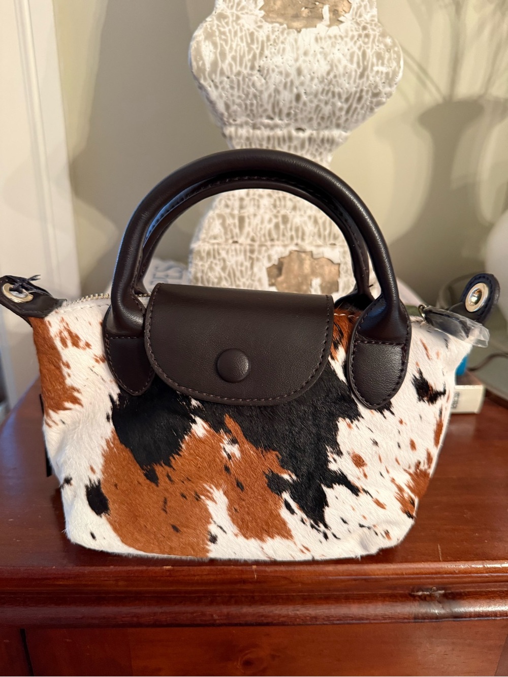 House of Harlow 1960 Genuine Calf Hair Bag